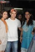 Rani Mukherjee, Amir Khan, Kiran Rao at the special screening of Peepli Live - inditop.com6