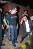 Salman Khan & malaika arora khan at Dabang pre film bash at Aurus - inditop.com 2