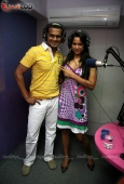 Sameera Reddy with Sidharth Kannan at Meow Fm station - inditop.com  2