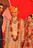 Shahrukh Khan, Gauri, Juhi, Hema, Abhishek at Saurabh Dhoot and Radhika Singal wedding - inditop.com 26