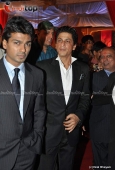 Shahrukh Khan, Gauri, Juhi, Hema, Abhishek at Saurabh Dhoot and Radhika Singal wedding - inditop.com 8