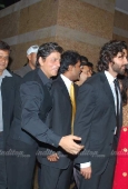 Shahrukh Khan, Hrithik Roshan & Govinda with there wifes at Shilpa Shetty & Raj Kundra wedding reception -  inditop.com 8