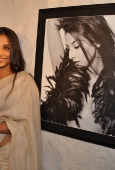 Vidya Balan, Minissha lamba and Hazel at Daboo Ratnani calendar launch at Olive - inditop.com 11