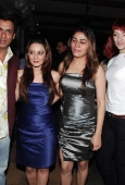 Vidya Balan, Minissha lamba and Hazel at Daboo Ratnani calendar launch at Olive - inditop.com 14