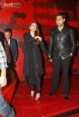 Aishwariya, BigB & Abhishek at Shabana Azmi 60th birthday bash in Juhu - inditop.com8